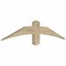 Ekena Millwork Bellingham Rough Sawn Timber Gable Bracket, Douglas Fir, 48"W x 10"H x 2"D x 4"F, 5/12 Pitch GBW048X10X0204BEL00RDF - alternate 4